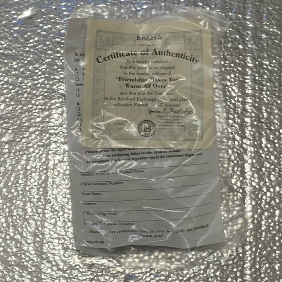 NIB Mickey Mouse, Minnie Mouse, Pluto Bradford Exchange Dimensional Plate - Picture 5 of 6